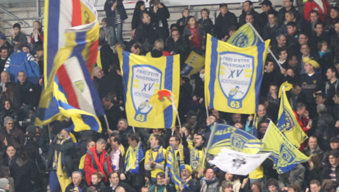 illustration Clermont supporters